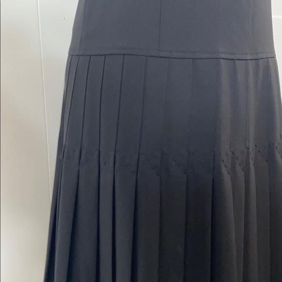 Theory Osiera Pleated Drop Waist Dress - Picture 5 of 9
